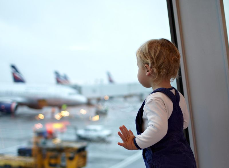 Airport survival guide with toddlers
